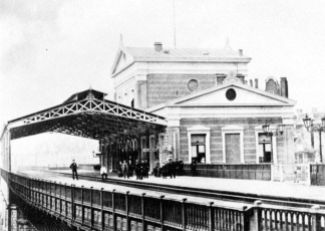 Station Blaak in 1934